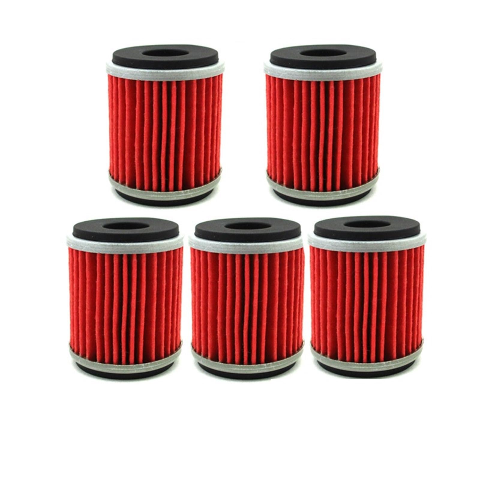 filtr oleju ze stopu filtr oleju motocyklowego Do WR250 WR450 WR250X YFZ450 YFZ450R YFZ450X YZ250 YZ450 XT250 YBR250 YFM250R Filtr oleju(5pcs)