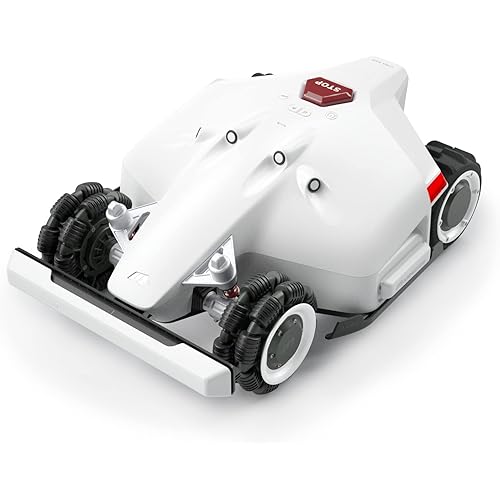 LUBA AWD Robotic Lawn Mower for 1.25 Acre Lawn, APP Control with Virtual Boundaries, All-Wheel Drive, Multi-Zone Management