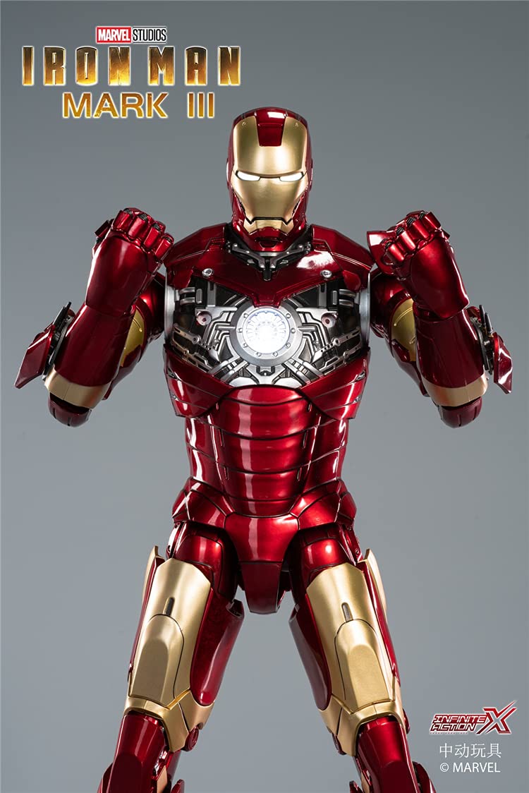 中动玩具 1/5 IRON MAN MK3 アクションフィギュア 発光機能付き Amazon.co.jp: [AC] 中动玩具 1/5 映画 アニメ ゲーム キャラクター