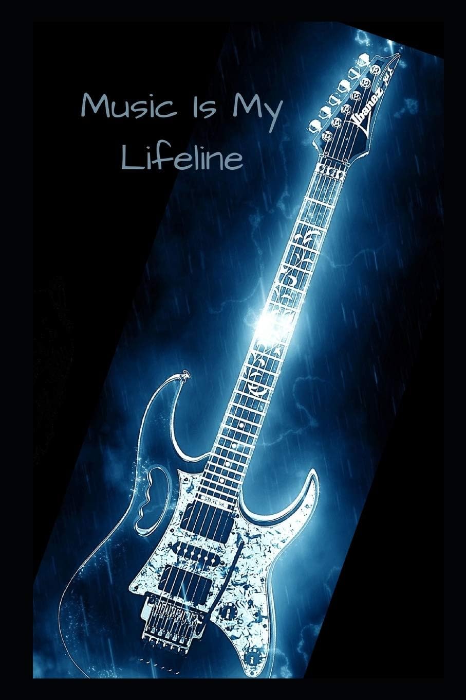 Music Is My Lifeline: Novelty Lined Notebook / Journal To Write In Perfect Gift Item (6 x 9 inches)