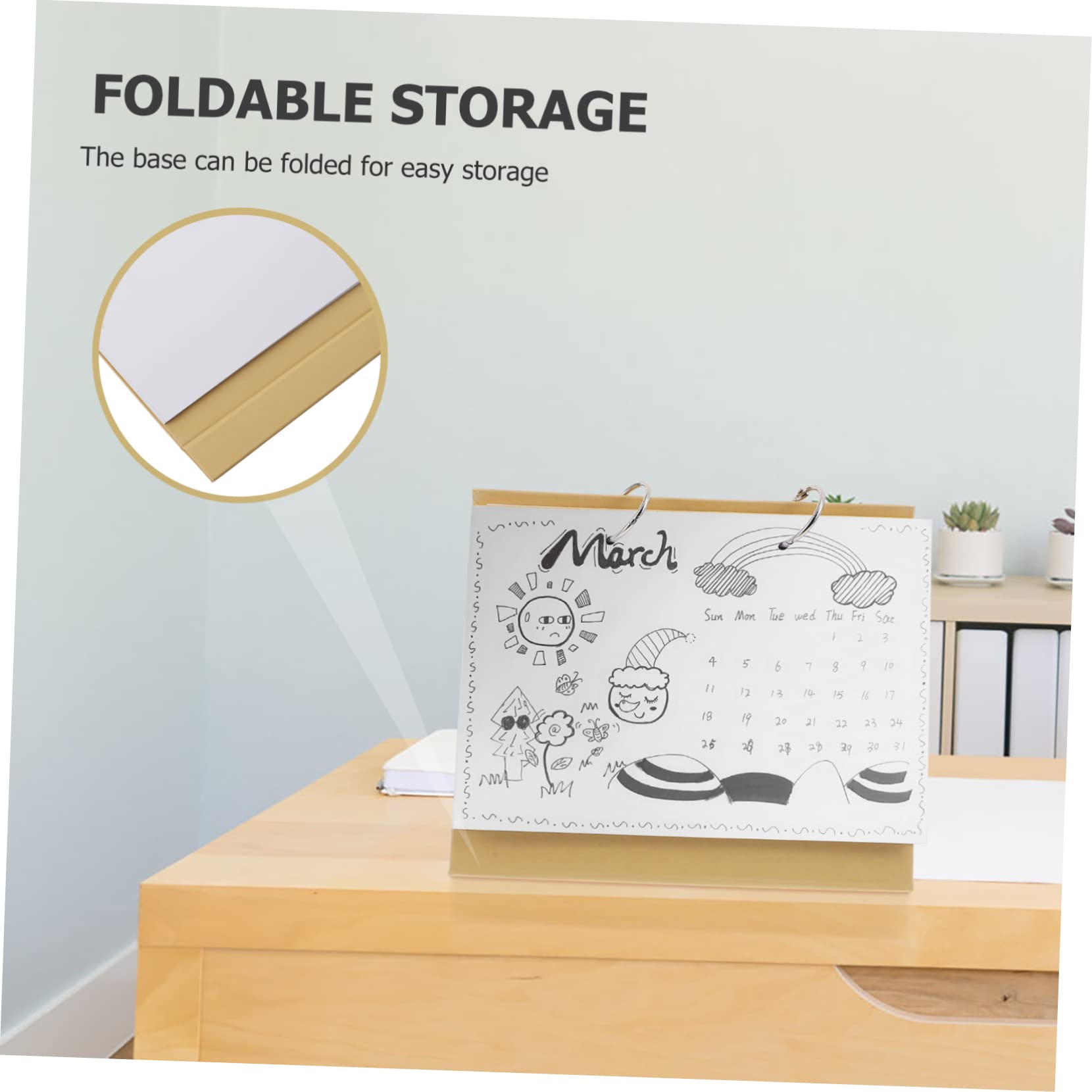 STOBOK 4sätze Spiralbuch Für Tischkalender Handgefertigtes Album Mit Abnehmbaren Leeres Kalenderbuch Kraftpapier Für Kreative Gestaltung Und Malen Für Scrapbooking Und Persönliche