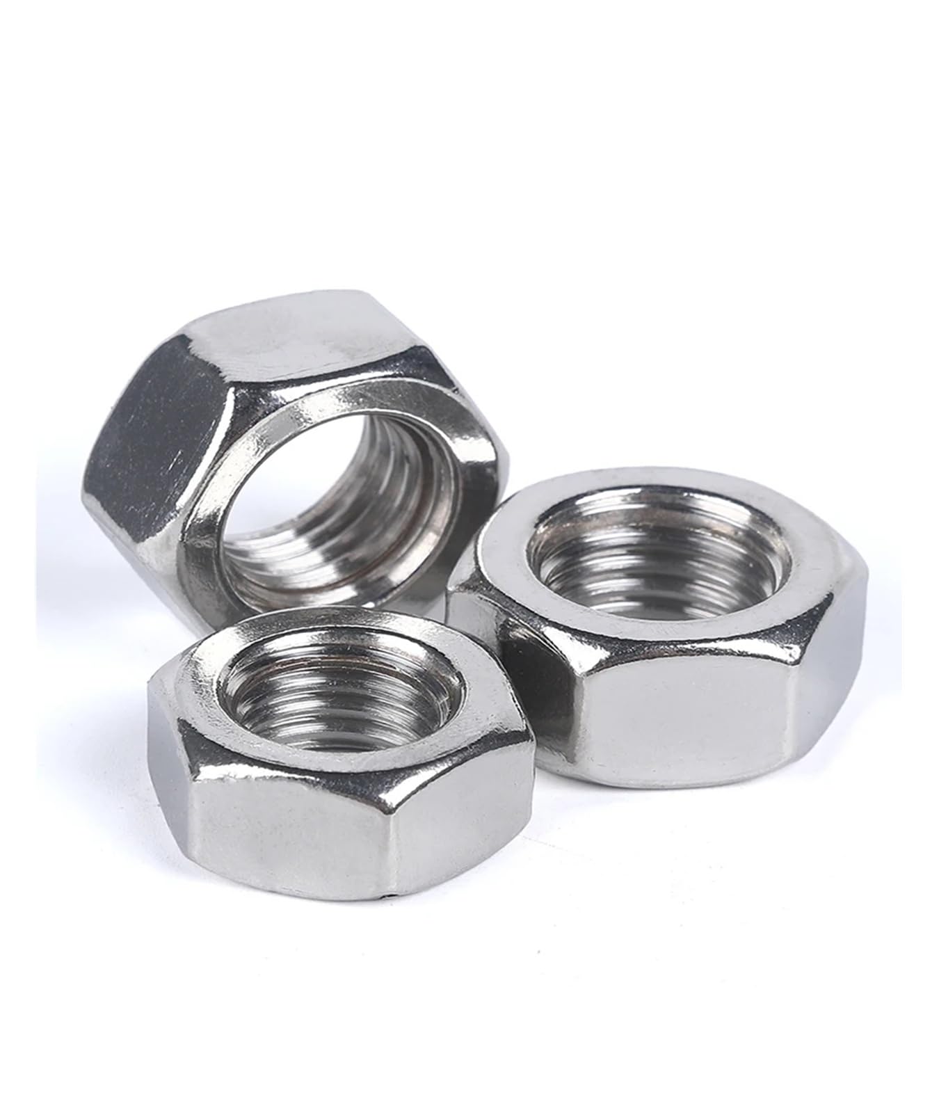 nakrętki sześciokątne, Nakrętka sześciokątna ze stali nierdzewnej 304, rozmiary od 4-40 do(3 16 24 10pcs)
