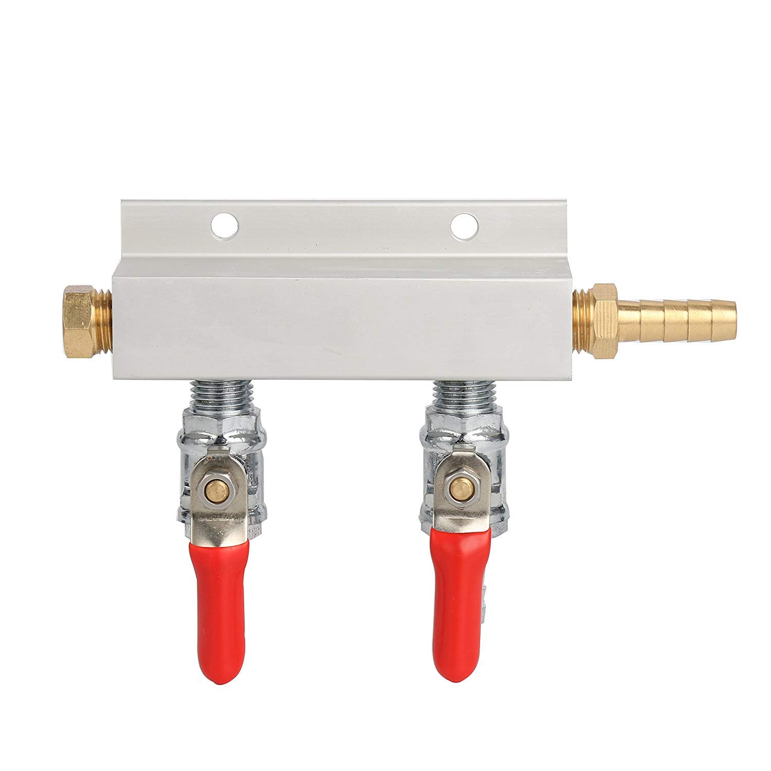 Buy 2 Way Distribution Co2 Distributor Manifold With 5/16 inch Barb