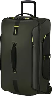 Samsonite Paradiver Light - Sac de Voyage à roulettes (67 cm), Medium, Déperlant, Léger, 74,5L, Vert (Jungle Green)