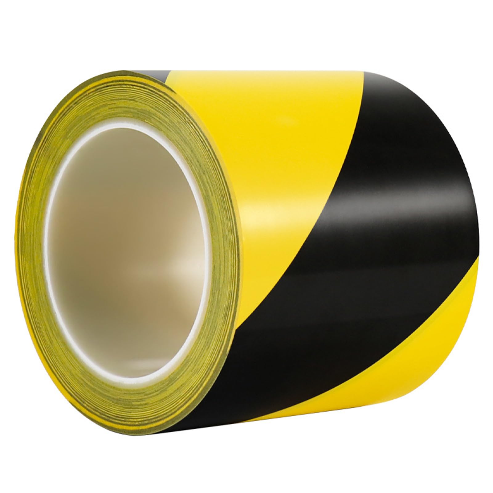 Sticky Barrier Tape 300m Length 50mm Width PVC Warning Tape Upgrades Ideal for Marking Hazardous Zones Barrier