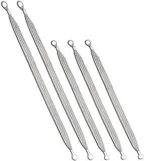 Meiso Universal Automotive Ground Strap, Braided Tinned Copper Engine Ground Strap with 5/16" Rings Terminal Alpha Rider rofessional Vehicle Grounding Cable Straps, 3pcs 10" x 1/2" and 2pcs 13" x1/2"