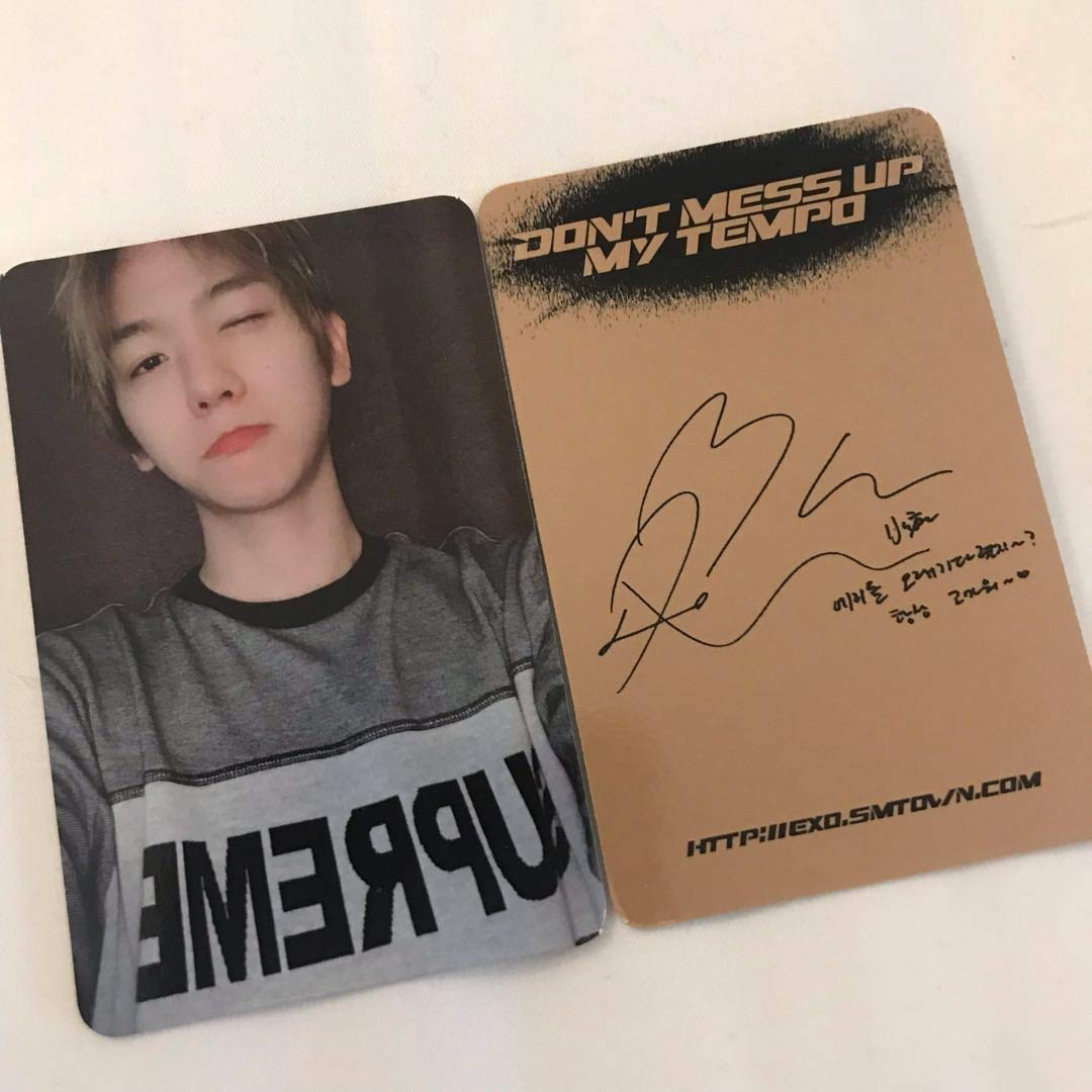 EXO DON'T MESS UP MY TEMPO ベッキョン Amazon.co.jp: EXO DON'T MESS UP MY TEMPO トレカ ベッキョン : おもちゃ