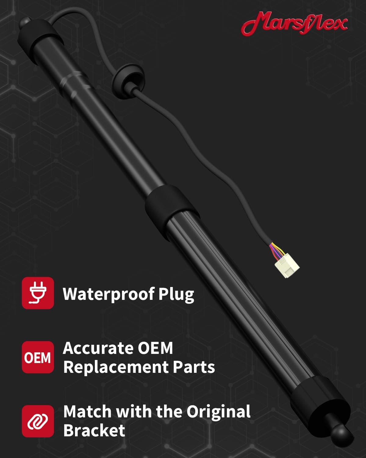 Marsflex Power Liftgate Struts Compatible with Toyota RAV4 2013-2018 Electric Rear Hatch Lift Actuator Trunk Tailgate Shock Support Replaces# 6892009010 6891009010, 2Pcs, 1Pair