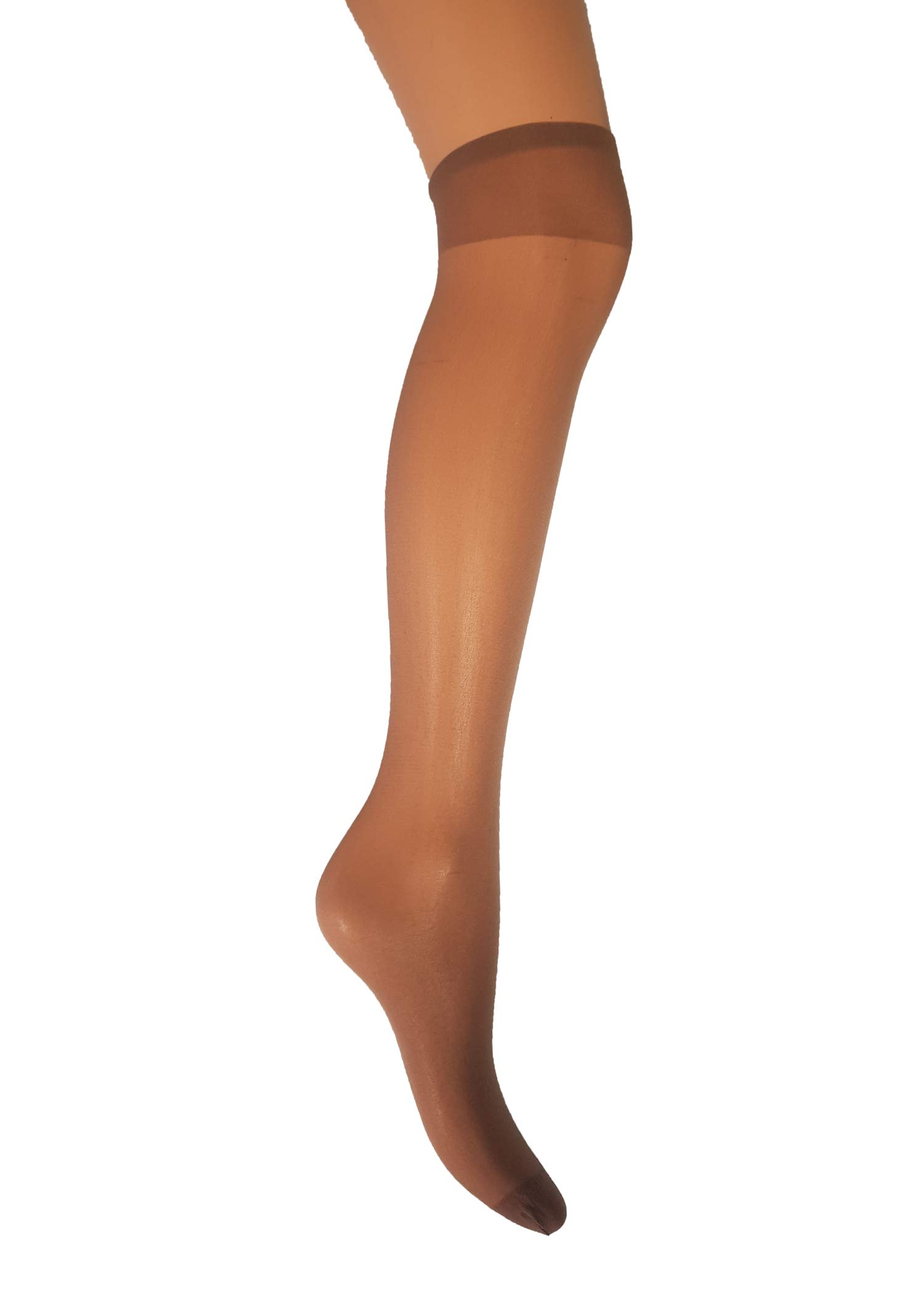 Undercover 10 Pairs Joanna Gray 15 Denier Knee Highs Chiffon