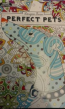 Staple Bound Kappa Designer Series Perfect Pets Coloring Book