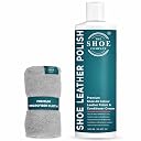 THE SHOE COMPANY Shoe Polish Kit 500 ml With Microfiber Cloth | Polish Upto 500 Pair of Shoes | Protects Dirt & Dust | Nourishment And Shine For Leathers | For All Colors Shoes, Bags, and Leather gallery image