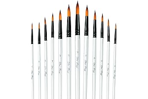 Zhu Ting Acrylic Paint Brush Sets - Premium Artist Paint Brushes for...