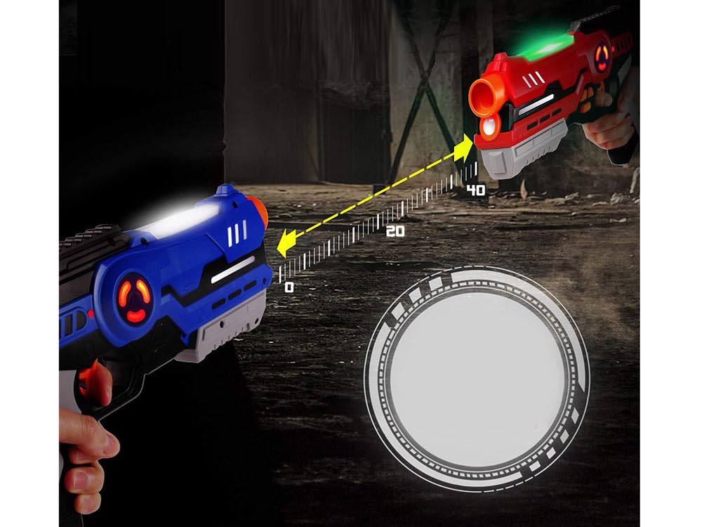 PAINTBALL LASEROWY NA PODCZERWIEŃ Z KAMIZELKAMI Z FUNKCJĄ DYMU