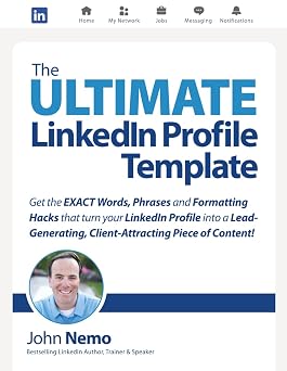 The Ultimate LinkedIn Profile Get the EXACT words, phrases and formatting hacks that turn your LinkedIn Profile into a lead-generating, client-attracting piece of content!