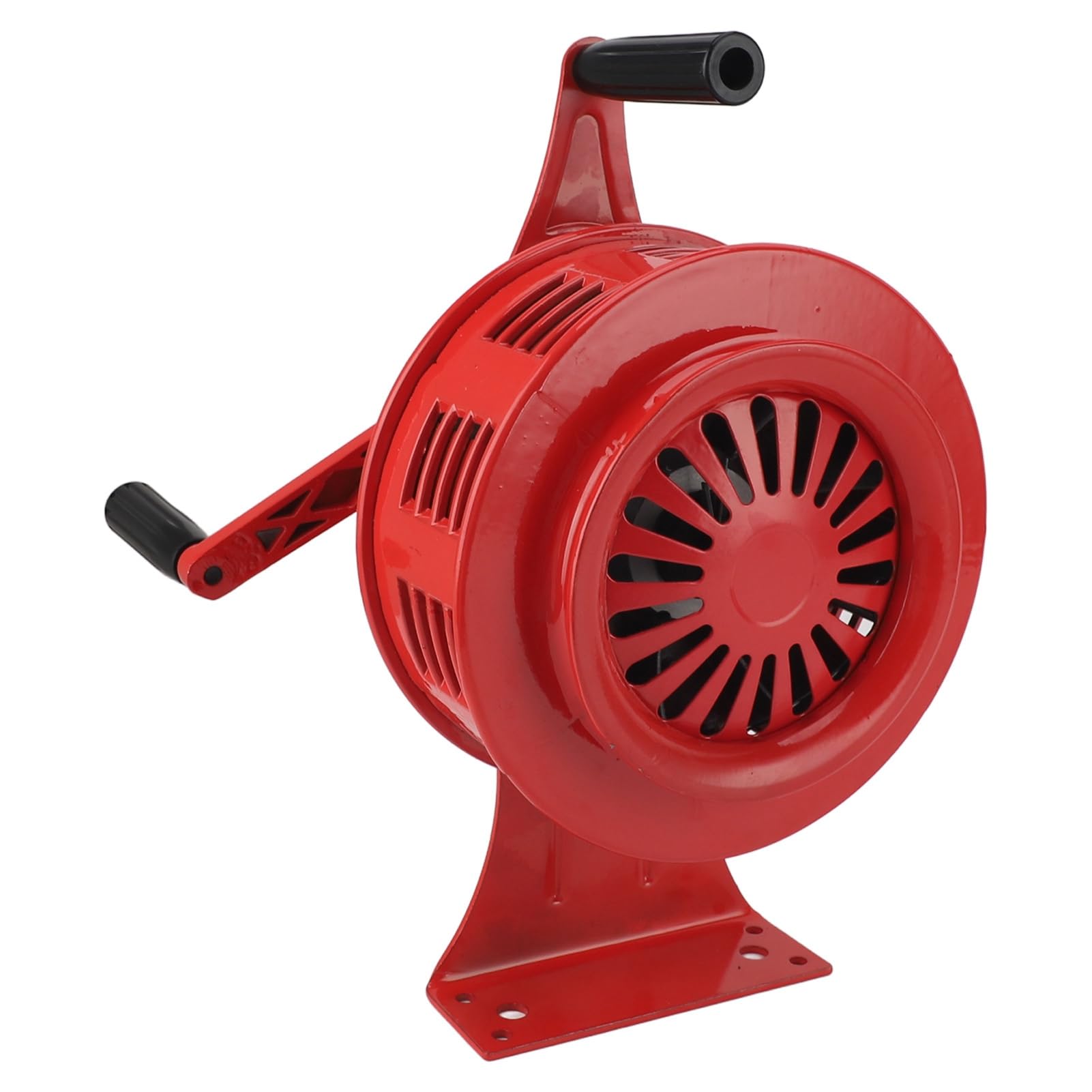Naroote 125dB Hand Crank Siren Waterproof Alarm Adjustable Volume for