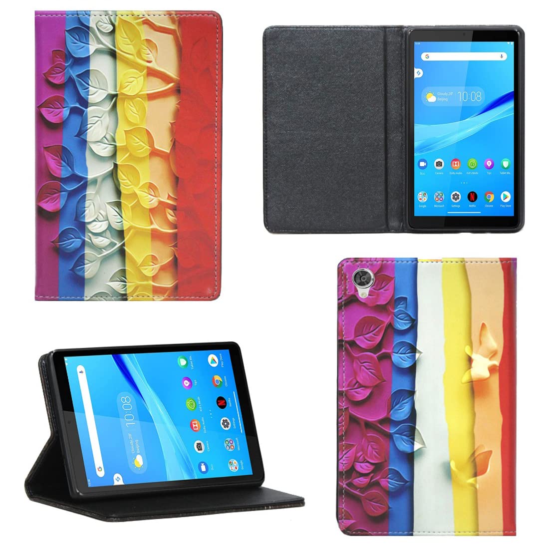 Zaoma Printed Flip Flap Case Cover Compatible for Lenovo Tab M8 FHD 2nd Gen [Model TB-8705F, TB-8705N, TB-8705X] Tablet - Multi Color 01 (B09YMHNGJS) Amazon Price History, Amazon Price Tracker