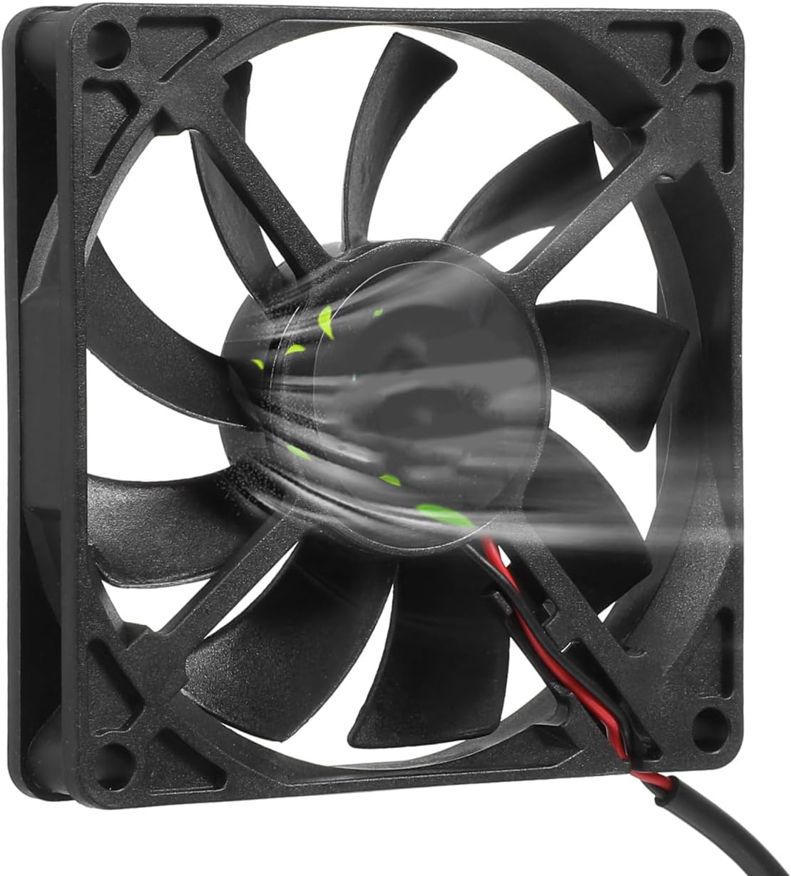 ULTECHNOVO Usb Exhaust Fan for Ecological Rainforest Landscape Tank Adjustable Timing Extractor Fan with Low Noise Ultra-Thin Ventilation for Aquarium Plant Growth 3.14X3.14X0.59 Inch