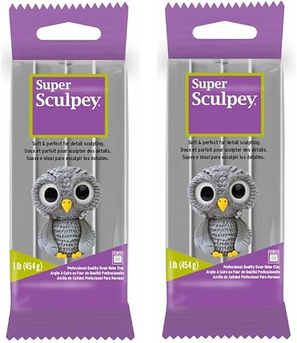 M02385x2 MOREZMORE - Arcilla polimérica para horno Super Sculpey (2 libras)