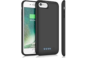 Slim and Protective iPhone 7 Charging Case with 6000mAh Battery Capacity