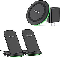 Vista 1 de Yootech Paquete de 3 cargadores inalámbricos con adaptador rápido