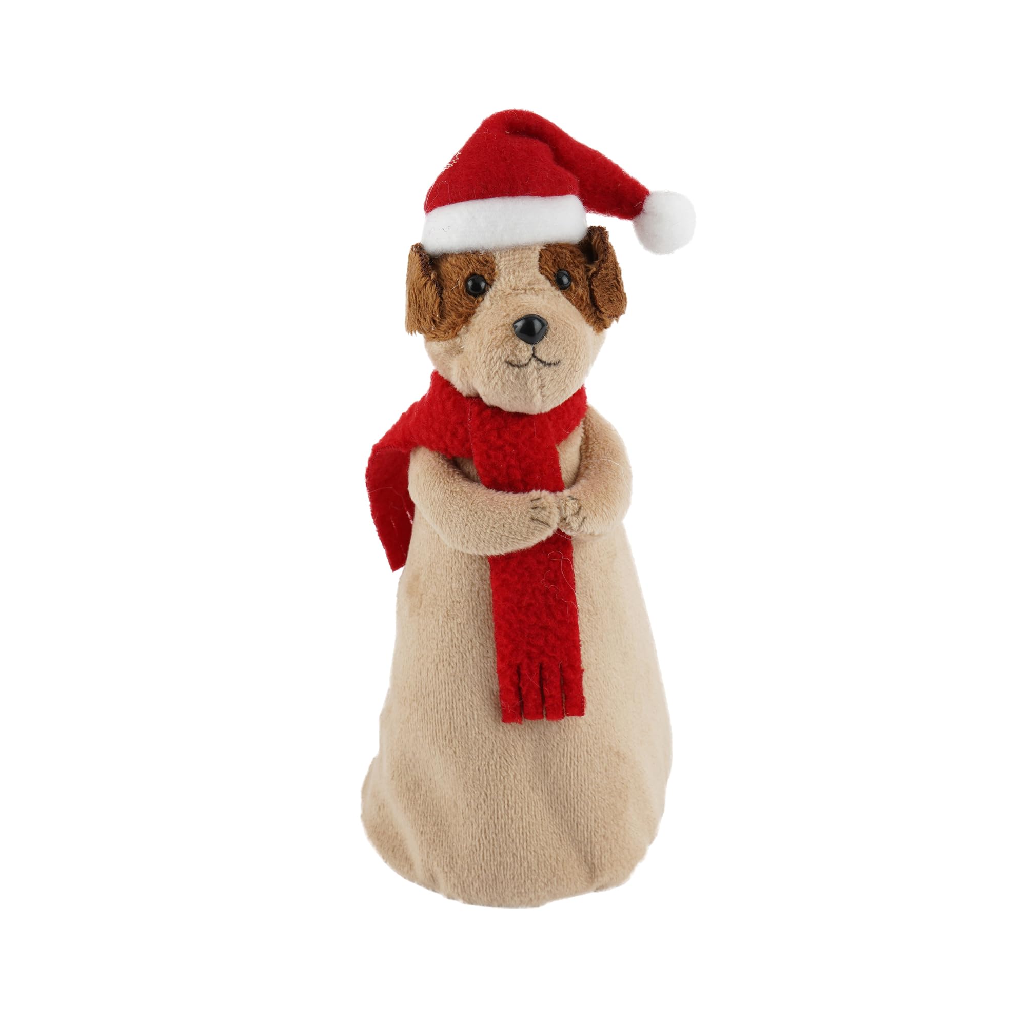 CGB Giftware | Christmas Tree Topper 'Santa Paws' Dog | Festive Decor | Christmas Decoration | Seasonal | GB08715