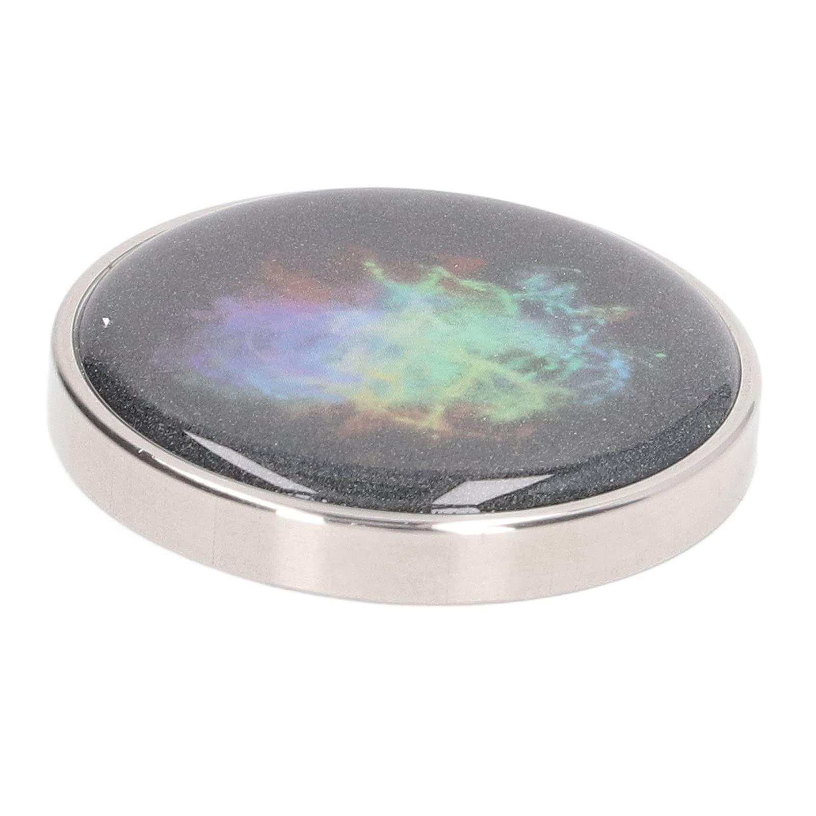 Rotation Gyroscope Toy Stress Relieve Decompression Desk Toy with Holographic Space Photo Rotating Board Toy for Space Lovers (#1)