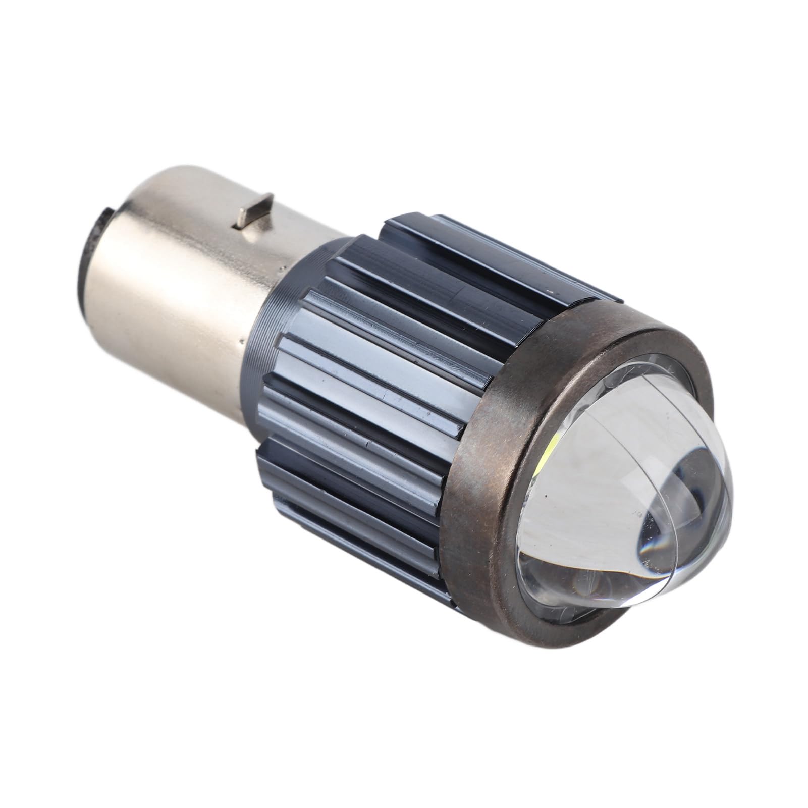 Faro LED para Motocicleta BA20D, Focos Brillantes para Moto de 3500lm, 6000K, Color de Luz Blanca