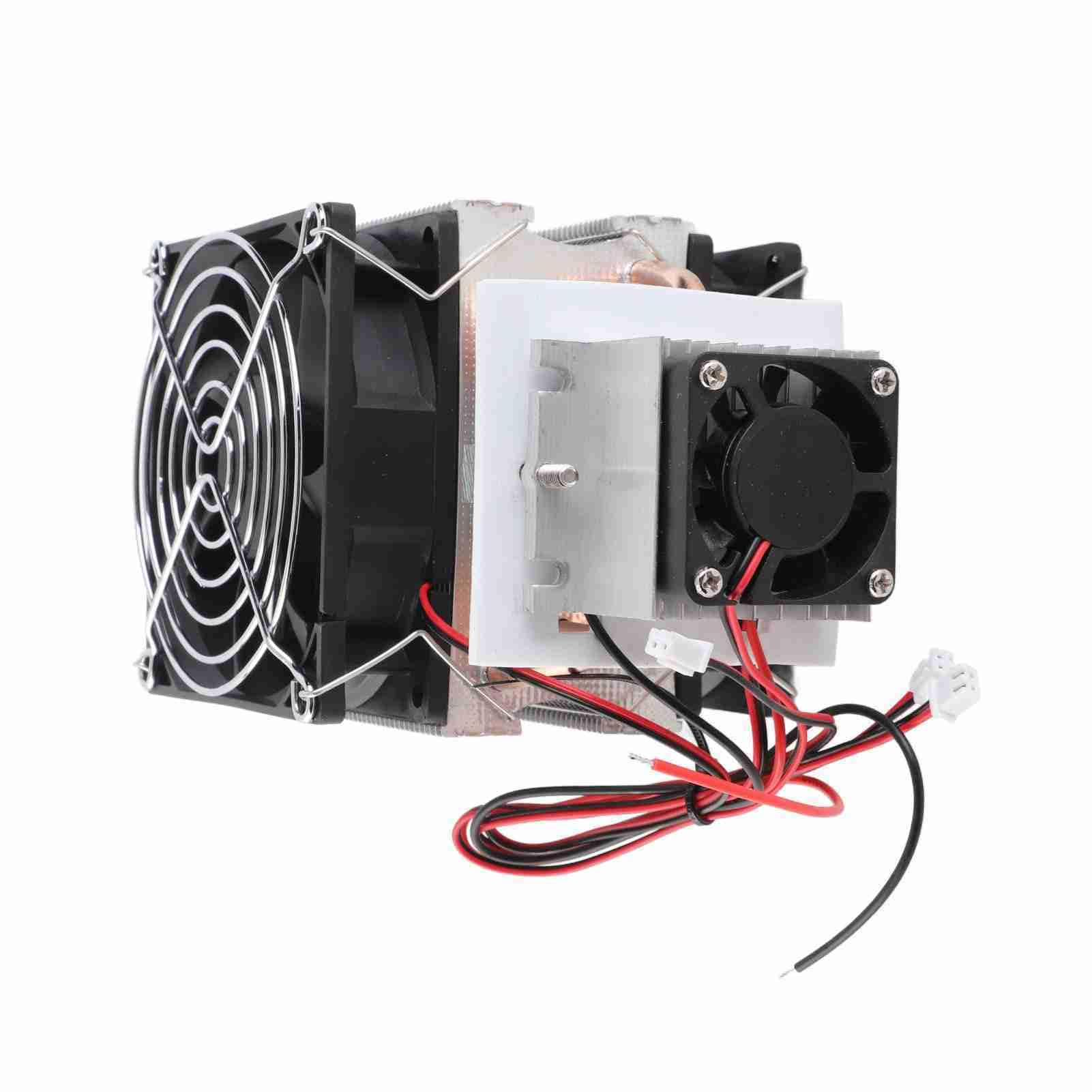Semiconductor Cooler 12V 6A 72W, metodo di refrigerazione a semiconduttore compatto per apparecchiature di raffreddamento fai-da-te e deumidificazione dell'aria di