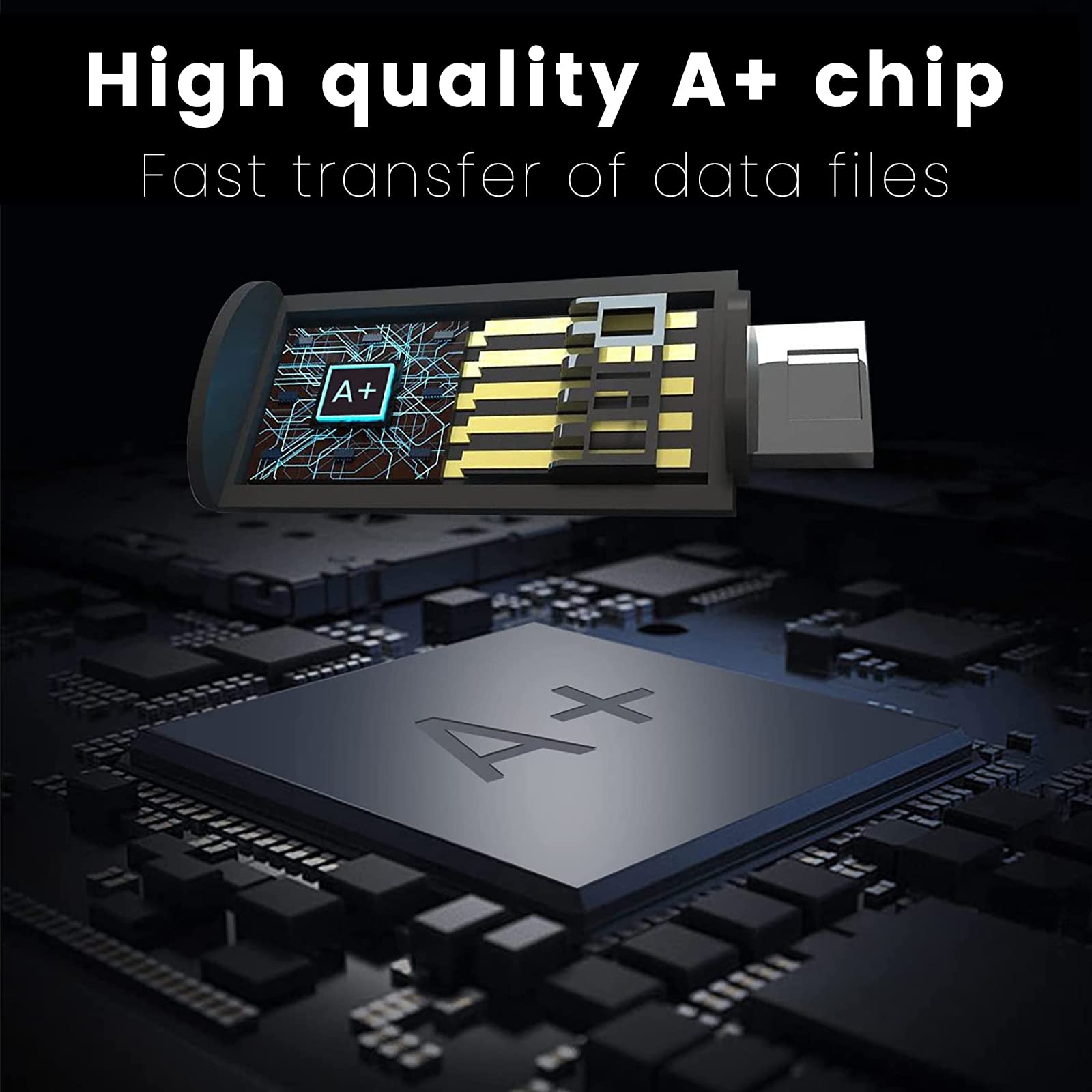 AreTop USB-Sticks, 8 GB, Flash-Laufwerk, 10 Stück, drehbares Design, mit LED-Anzeige für Computer/Tablet/Laptop/Auto/TV (10 verschiedene Farben mit Schlüsselband)