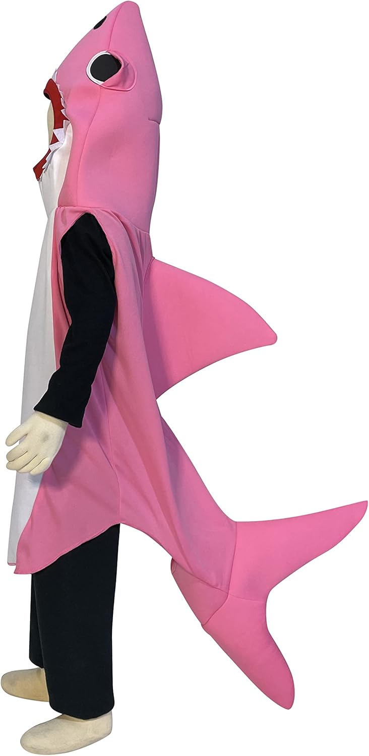 Rasta Imposta Pink Shark Child Costume, Unisex (4/6X) - Image 3