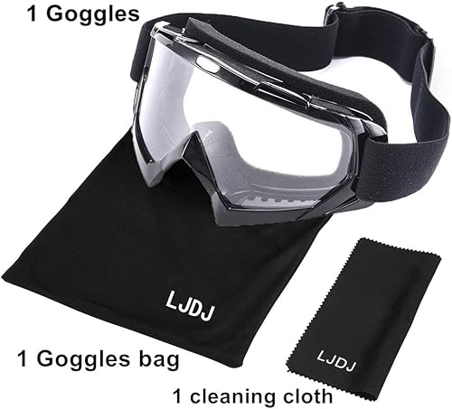 Miniatura 6 de Gafas de motocicleta  Dirt Bike ATV Motocross gafas anti-UV ajustables MX Riding Offroad gafas protectoras Racing Combat Tactical Militar Gafas para