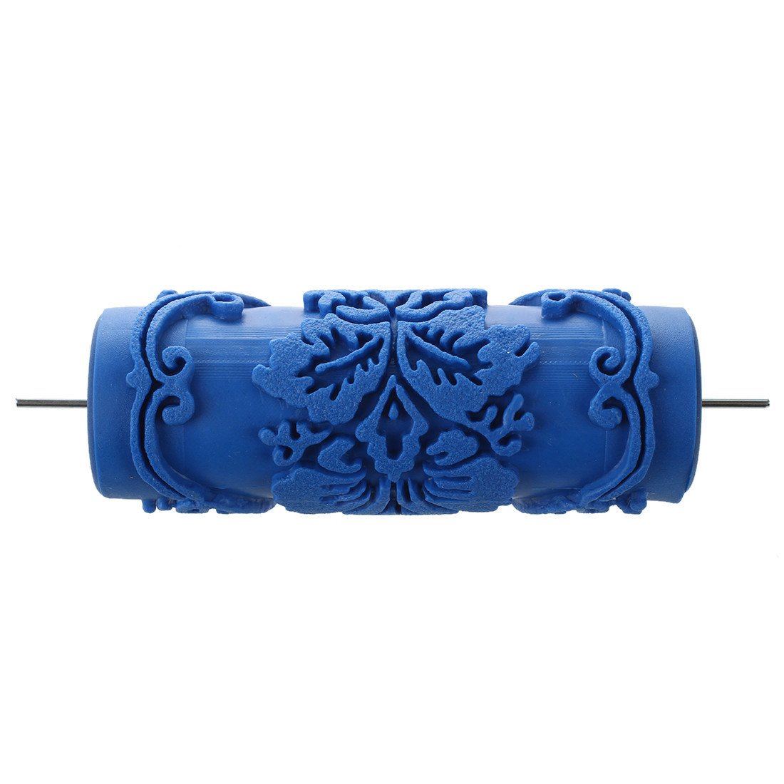 Hnmodter Blue 15Cm Flower Pattern Machine Paint Roller
