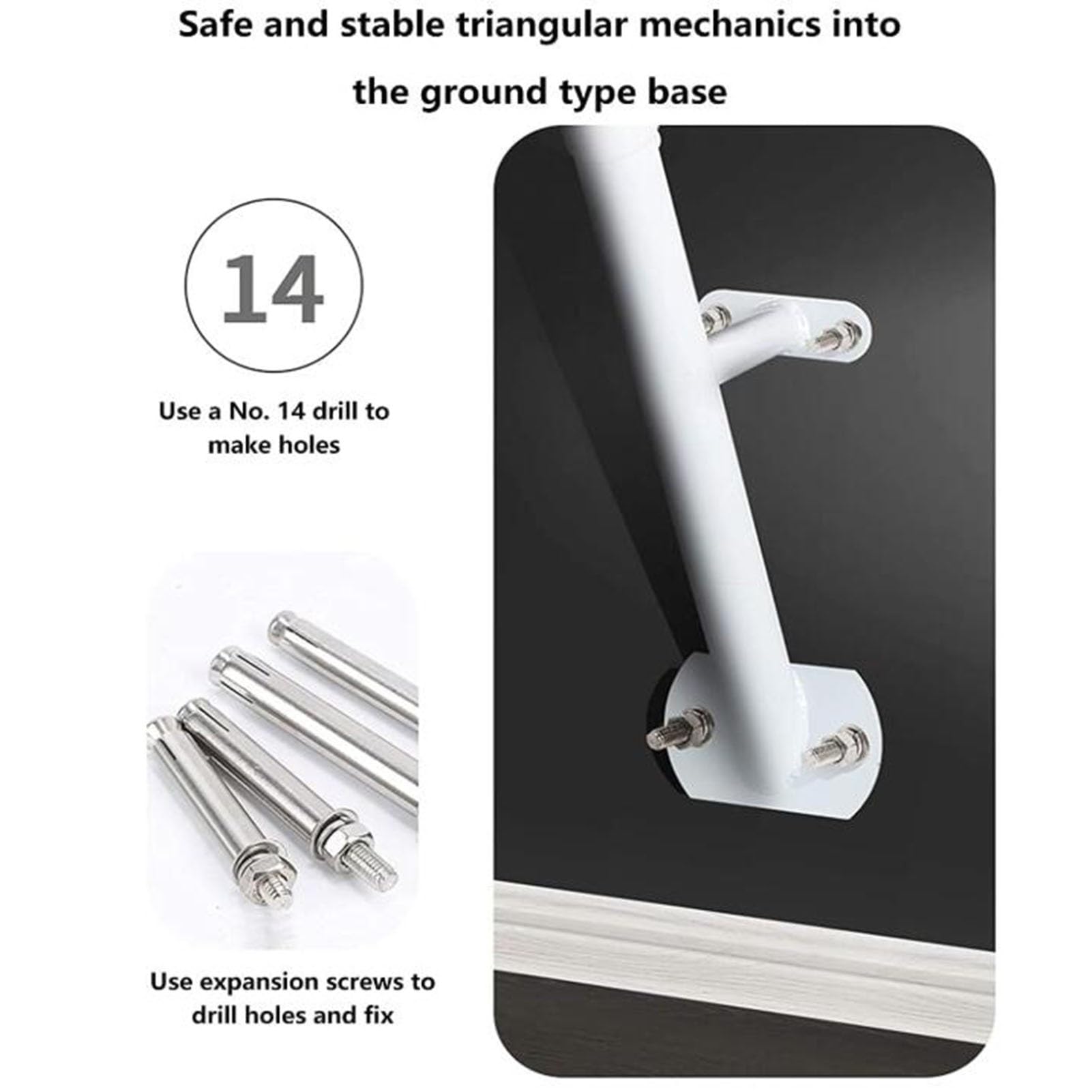 Barra De Ballet Montada Pared, Sistema Barra Ballet Madera Maciza Equipos Baile De Entrenamiento En Casa, Ajuste De Altura De Soporte Metal Duradero 80-120 Cm(100cm)