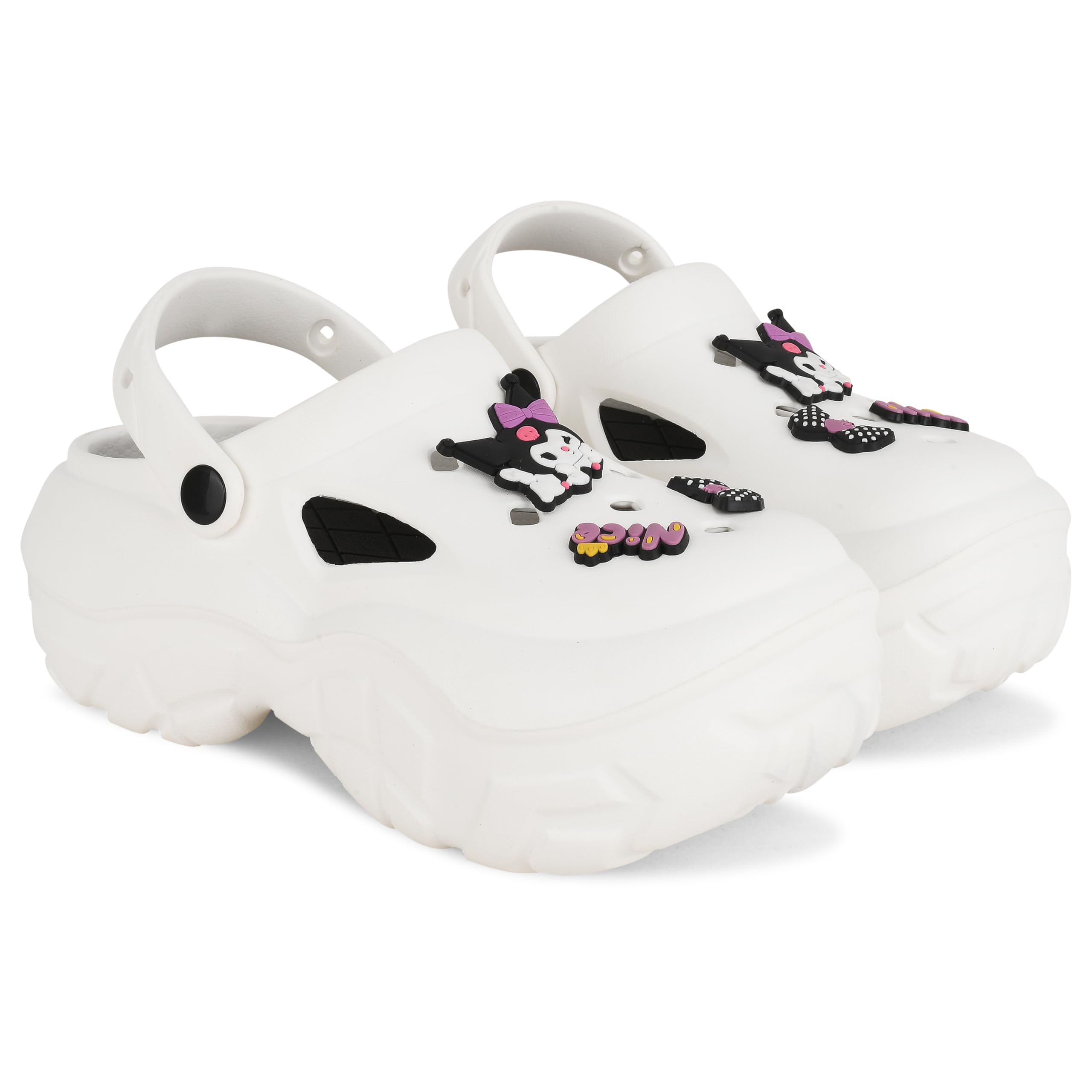 Women Classic Casual Clogs/Sandals with Adjustable Back Strap for Adult | Comfortable & Light Weight | Stylish & Anti-Skid | Waterproof & Daily Mules for Ladies