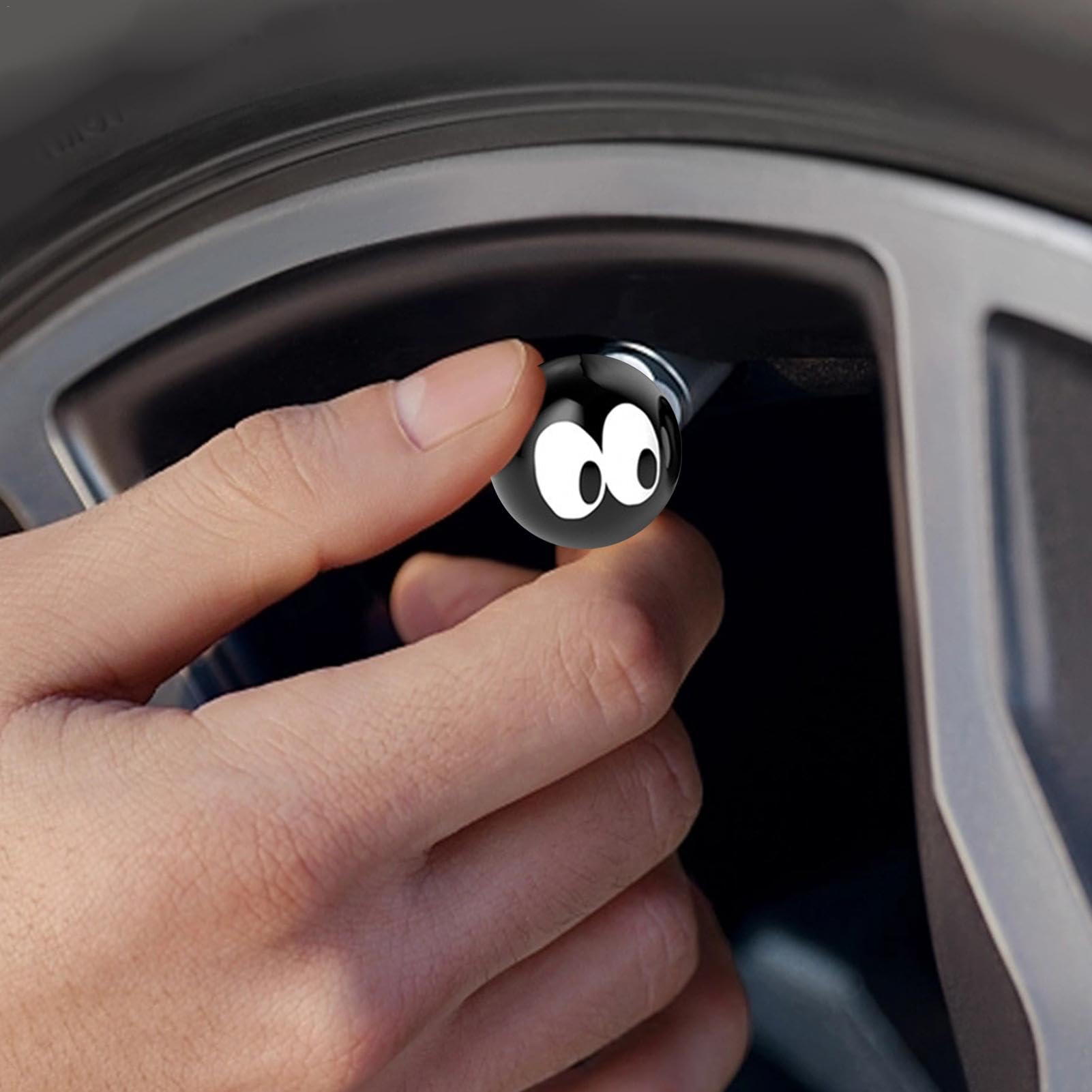 Tappi Per Stelo Valvola Degli Pneumatici Per Auto E Moto 4 Pezzi Design | Coperture Per Cappucci 'Aria Ruota Per Automobili, Autocarri E Motocicli