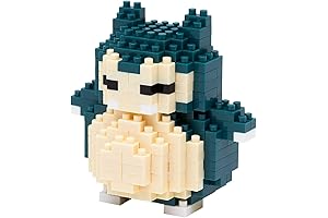 Nanoblock Snorlax: The Perfect Pokemon Collectible for Enthusiasts