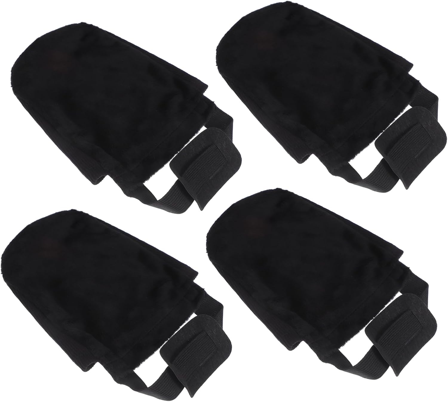 Bowling Shoe Slider Covers 2 Pairs Non-Slip Elastic Shoe Covers Wear-Resistant for Men Women Convenient Sliding Mat