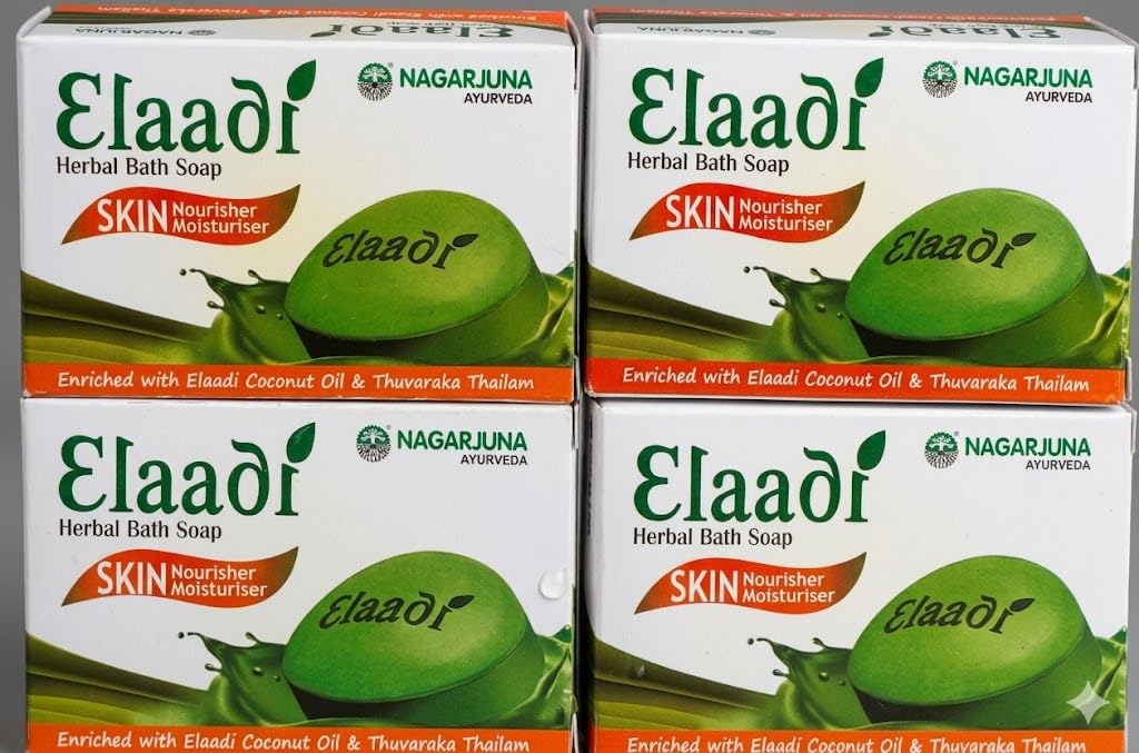Nagarjuna Herbal Elaadi Bath Soap, Ayurvedic Cleansing Soap for Everyday Use, Suitable for Men and Women-picture-26