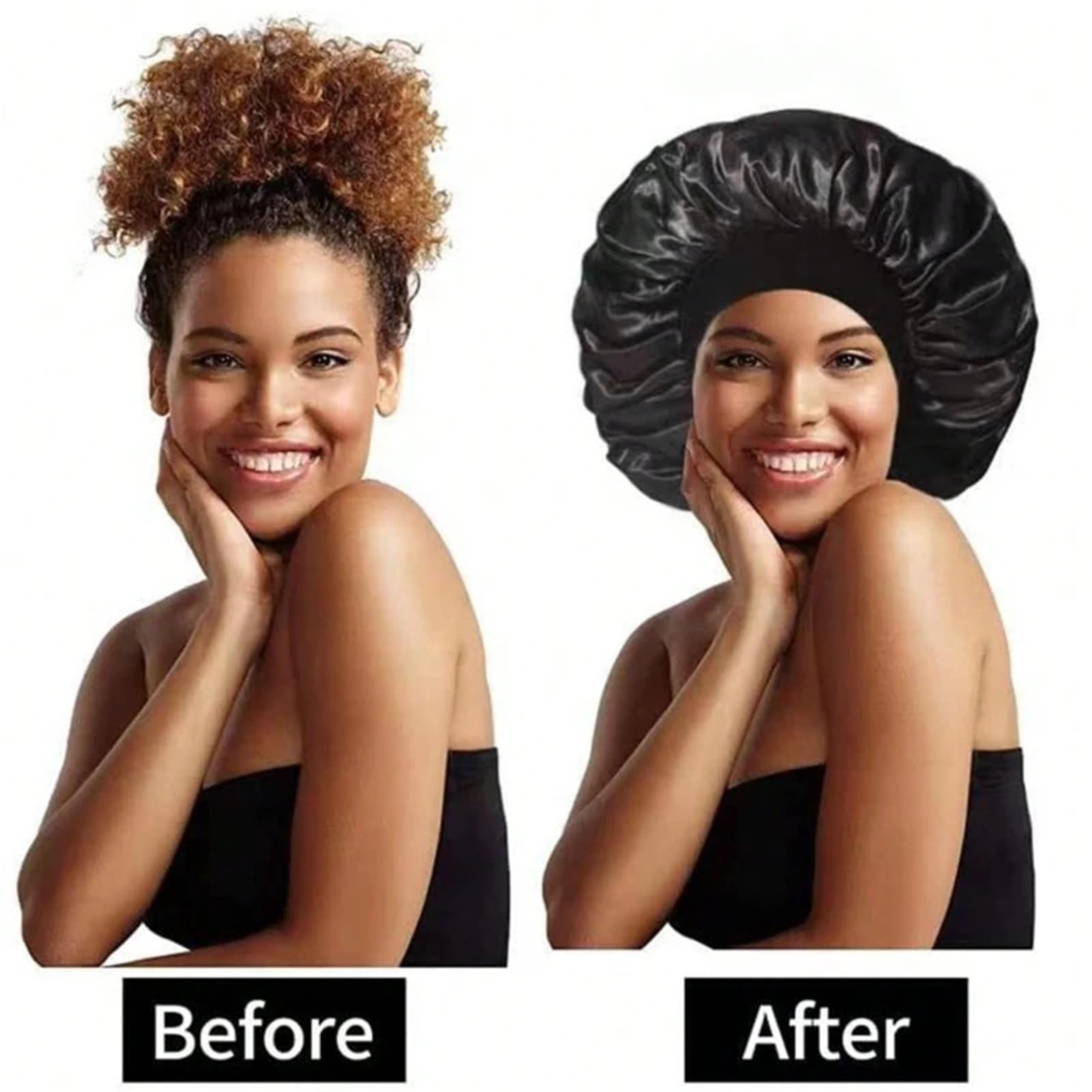 Cuffia In Seta Cuffie da bagno morbide notte in seta morbida Cura dei capelli for le donne Cappelli for la cura del salone di bellezza Prodotti for il Per Donne