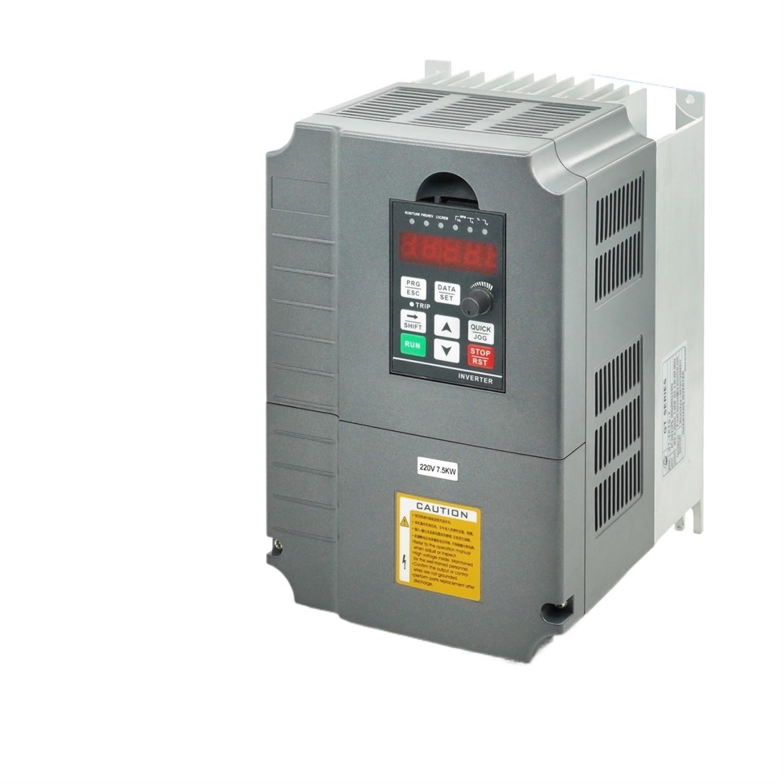 QEFHSVVZE Vector Control Variable Frequency Drive vfd Inverter 7.5kw 220v 50 60Hz with Extension Cable and clamp