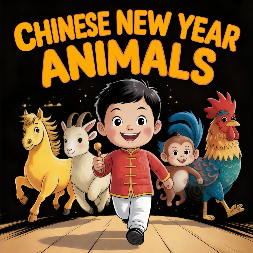Chinese New Year Twelve Zodiac Animals: Year of the Horse Edition Story book for Kids About Strength, Wisdom, Kindness, and the Unique Powers of Every ... celebrating day (LUNAR CHINESE NEW YEAR)