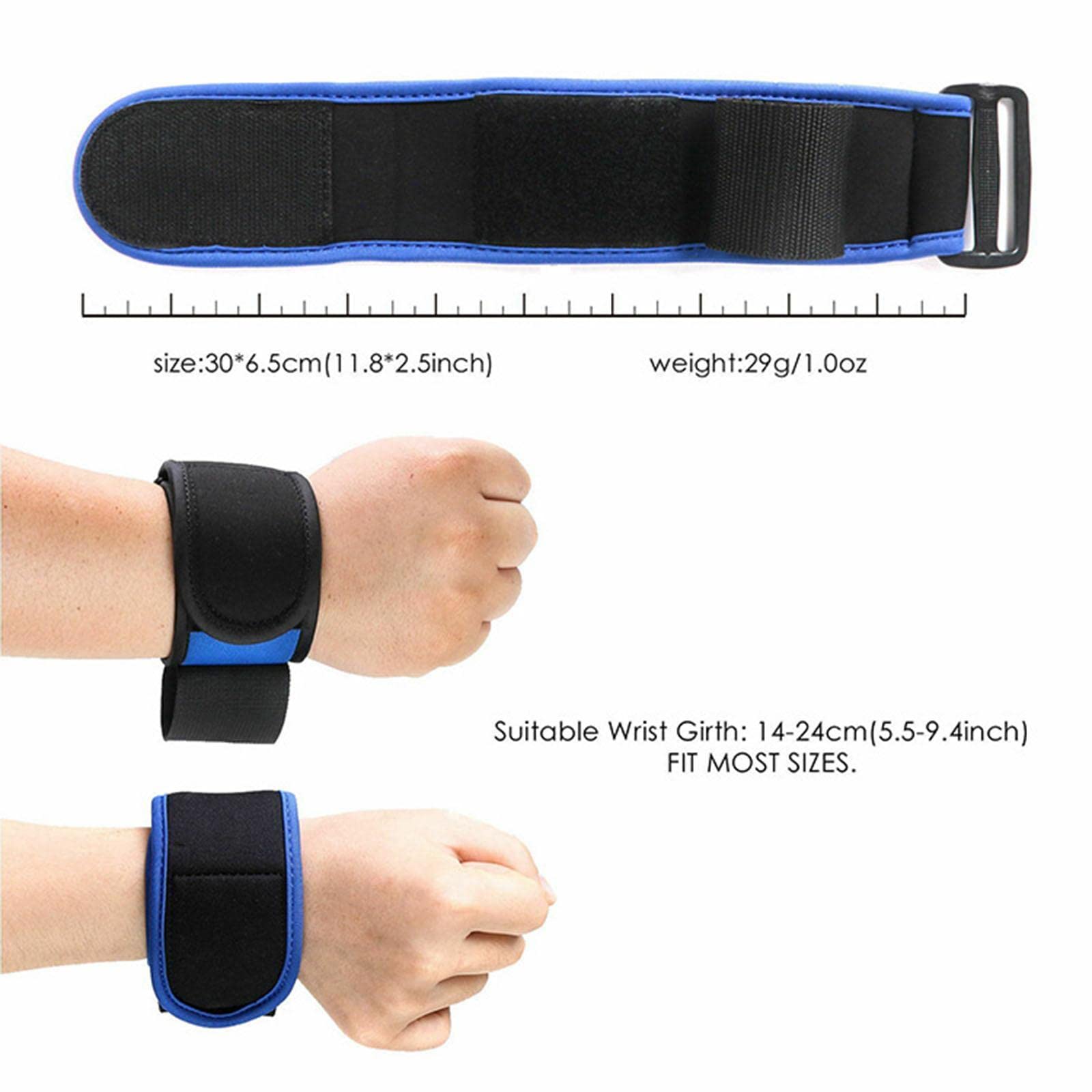 2X Fly Rod Holder Belt Neoprene Soft Casting Aid Wrist Support for Pesca