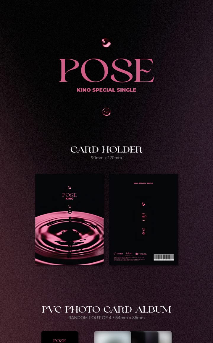 タレントカード PENTAGON KINO set Amazon.com: DREAMUS PENTAGON KINO POSE 1st Solo Special Single