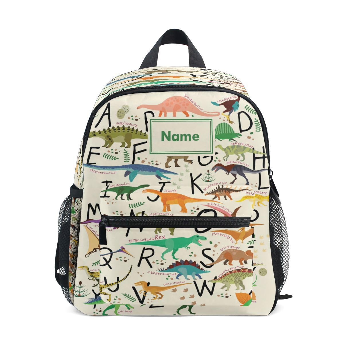 senya Custom Children's Name Toddler Backpack Personalized Dinosaurs Mini Bag for Baby Girl Boy Age 3-7
