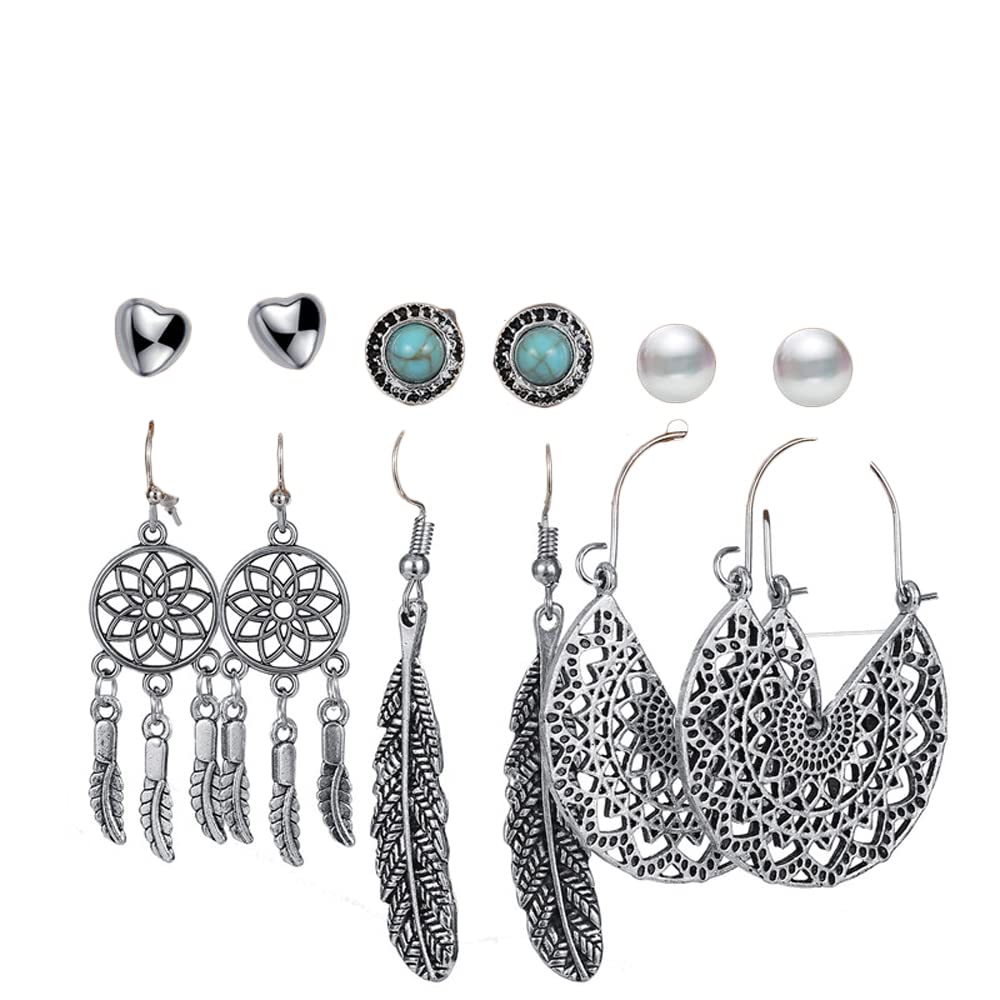See full amazon price history chart for Shining Diva Fashion Latest Stylish Combo Design 6 Pairs Metal Earrings for Women and Girls (V12776er) Shining Diva Fashion Latest Stylish Combo Design 6 Pairs Metal Earrings for Women and Girls (V12776er) (B09HKB8DB1) Amazon Price History, Amazon Price Tracker