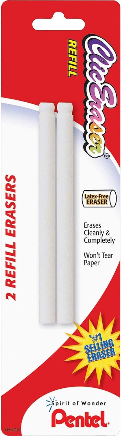Pentel® Clic Eraser™ Refills, Pack Of 2