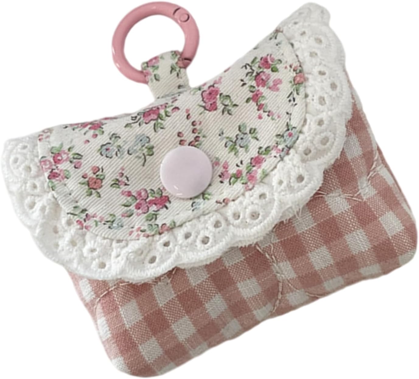 Floral Print Coin Purse Toy Bag Change Small Wallets Girls Lovely Lace Earphone Storage Coin Pouches Floral Print Change Earphone