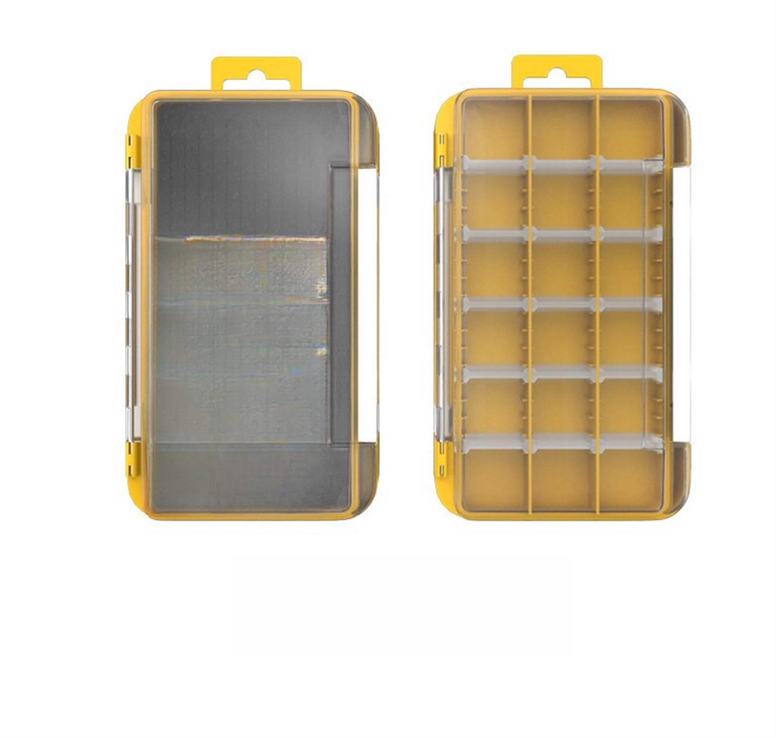 THE WHITE SHOPTackle Utility Box, Stackable Organizers, Donation, Rust-Resistant Bait and Tackle Storage (Color : Yellow)