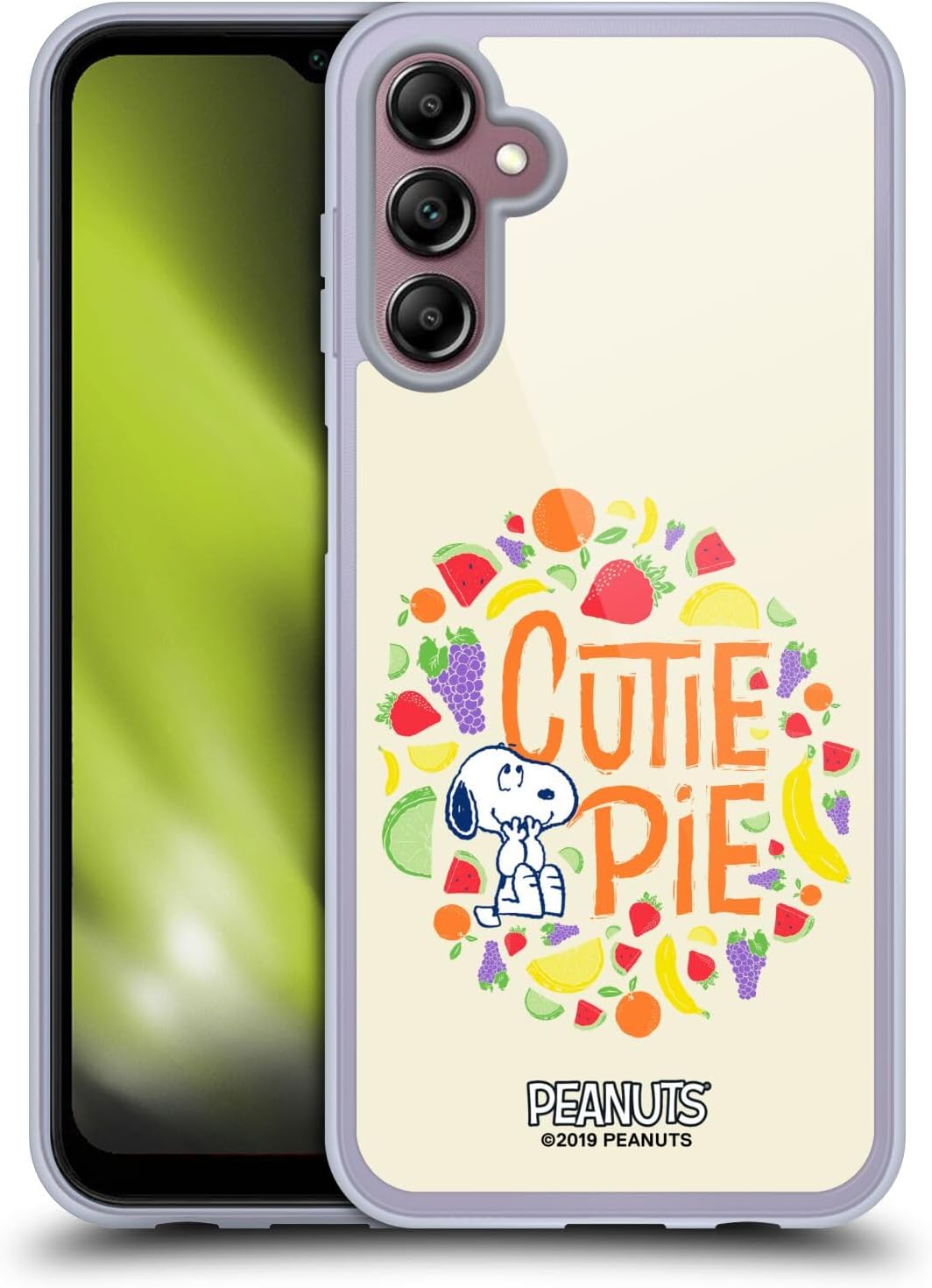 Head Case Designs Officially Licensed Peanuts Sweet Snoopy Naturally Sweet Gel Case [Military Grade Protection] Compatible with Samsung Galaxy S23 Ultra 5G and Compatible with MagSafe