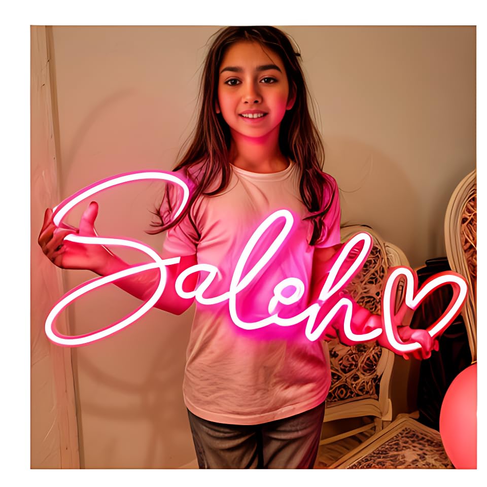 ADVPRO Custom LED Neon Signs, Customizable for Wall Decor, Wedding, Birthday Party, Personalized Large Led Neon Light Sign with Surname, Name, Bar, Shop Logo